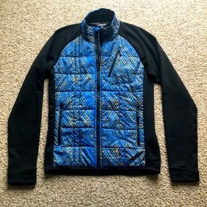 Smartwool Corbet 120 Quilted Insulated Front Panel Merino Wool Mid Layer Jacket